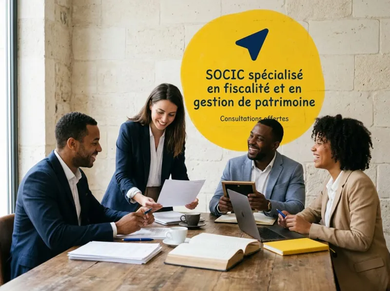 SOCIC spécialisé en fiscalité et gestion de patrimoine