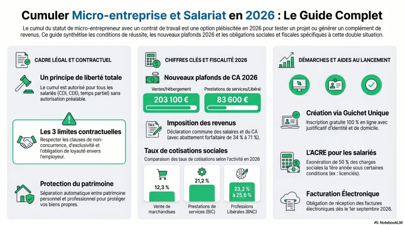Cumul micro salarié
