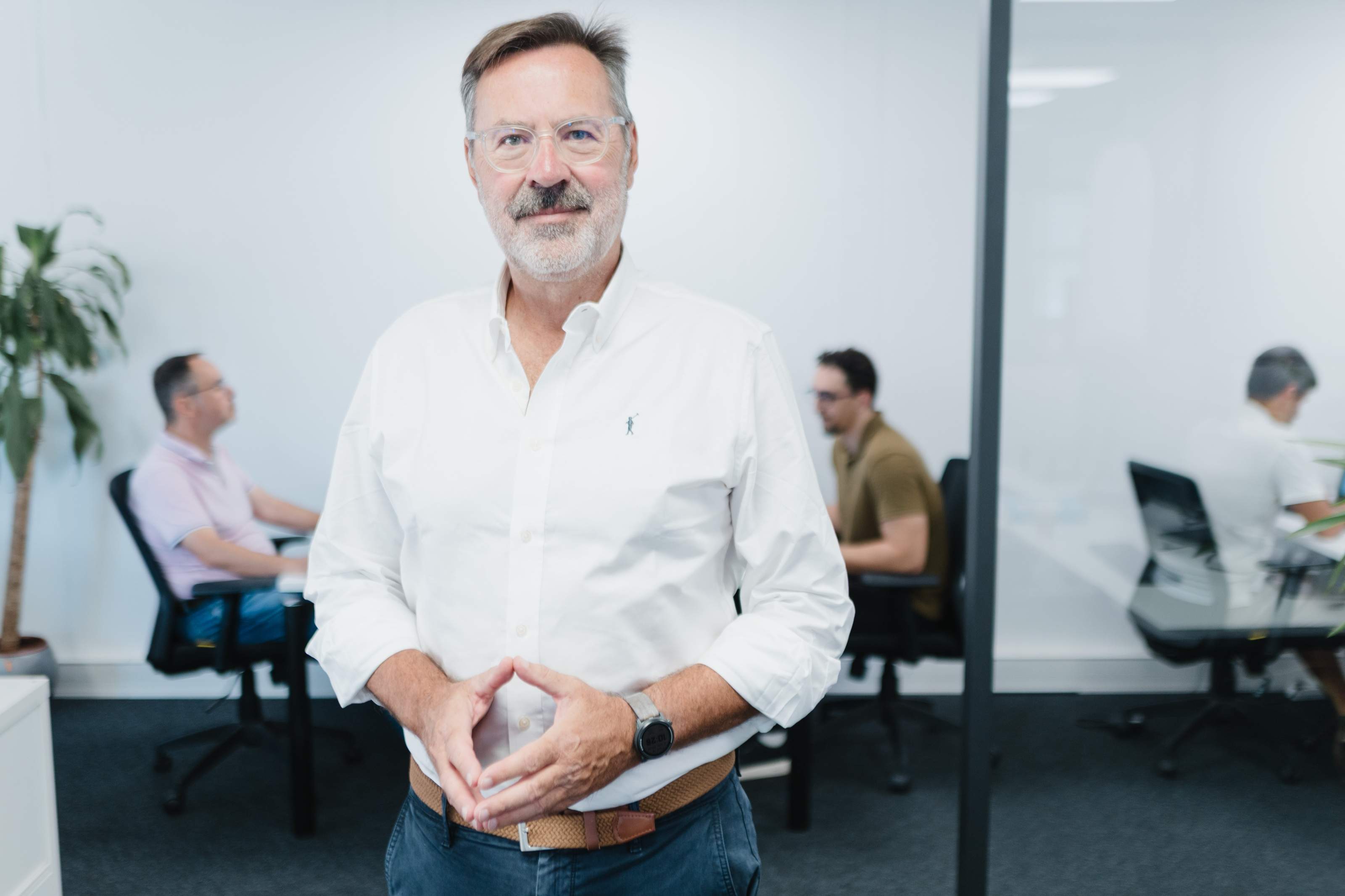 Jean-Luc Javelaud, expert-comptable fondateur de Socic, dans les bureaux du cabinet
